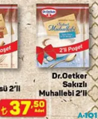 DR. OETKER SAKIZLI MUHALLEBİ 2'Lİ